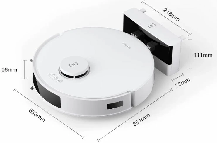 Robot pastrues Ecovacs Deebot N20, i bardhë