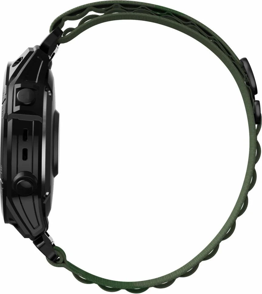 Rrip najloni për smartwatch Tech-Protect Nylon Pro, për Garmin Fenix 5/6/6 Pro/7, e gjelbër e errët