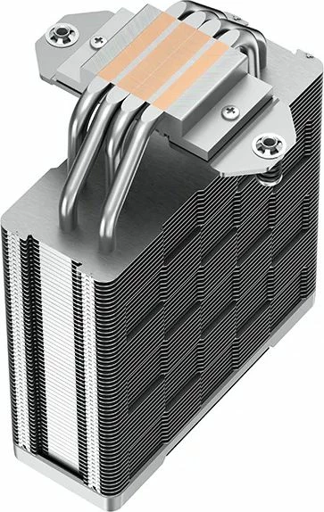 Ftohës CPU Deepcool AK400 (R-AK400-BKNNMN-G-1) 120mm, 4 heatpipe, 220W TDP, zi/argjend
