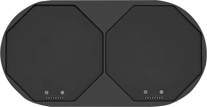 Stacion karikues baterish Insta360 CINTTBC/A për Titan, 2 slote, 16.8V 4A x2, input 19–24V 180W, DC 5.5x2.5 mm