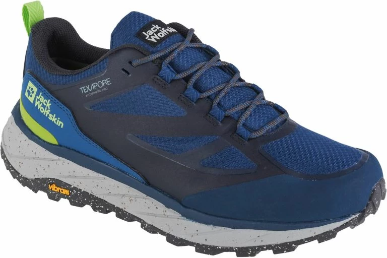 Këpucë turistike për meshkuj Jack Wolfskin, blu marine [Madhësia: 42.5]