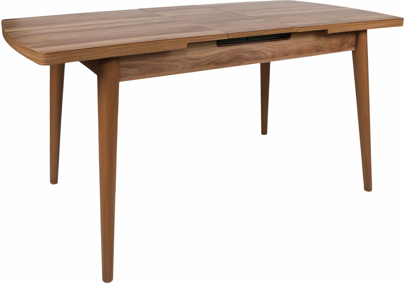 Tavolinë ngrënie me zgjatje, ngjyrë arrë, Inci 1141