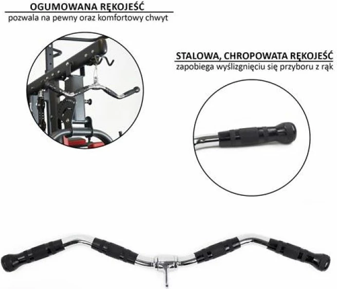 Shtangë për ushtrime HMS, gri