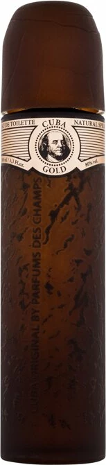 Eau de Toilette për meshkuj Cuba Gold, 100ml
