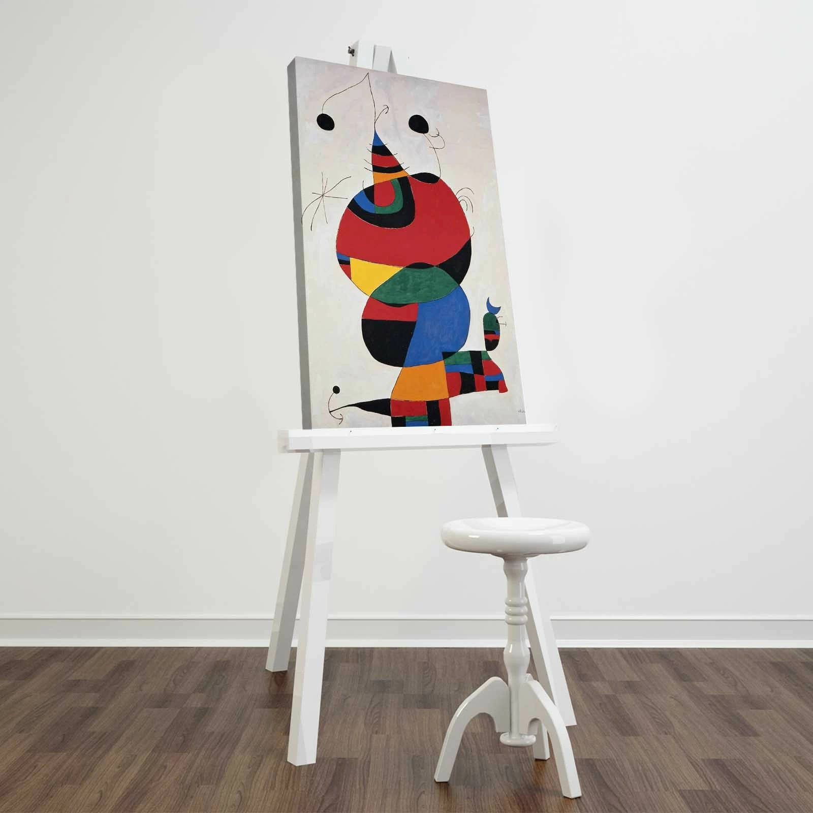 Pikturë dekorative në kanavacë, shumëngjyrëshe, FAMOUSART-079, 45x70cm
