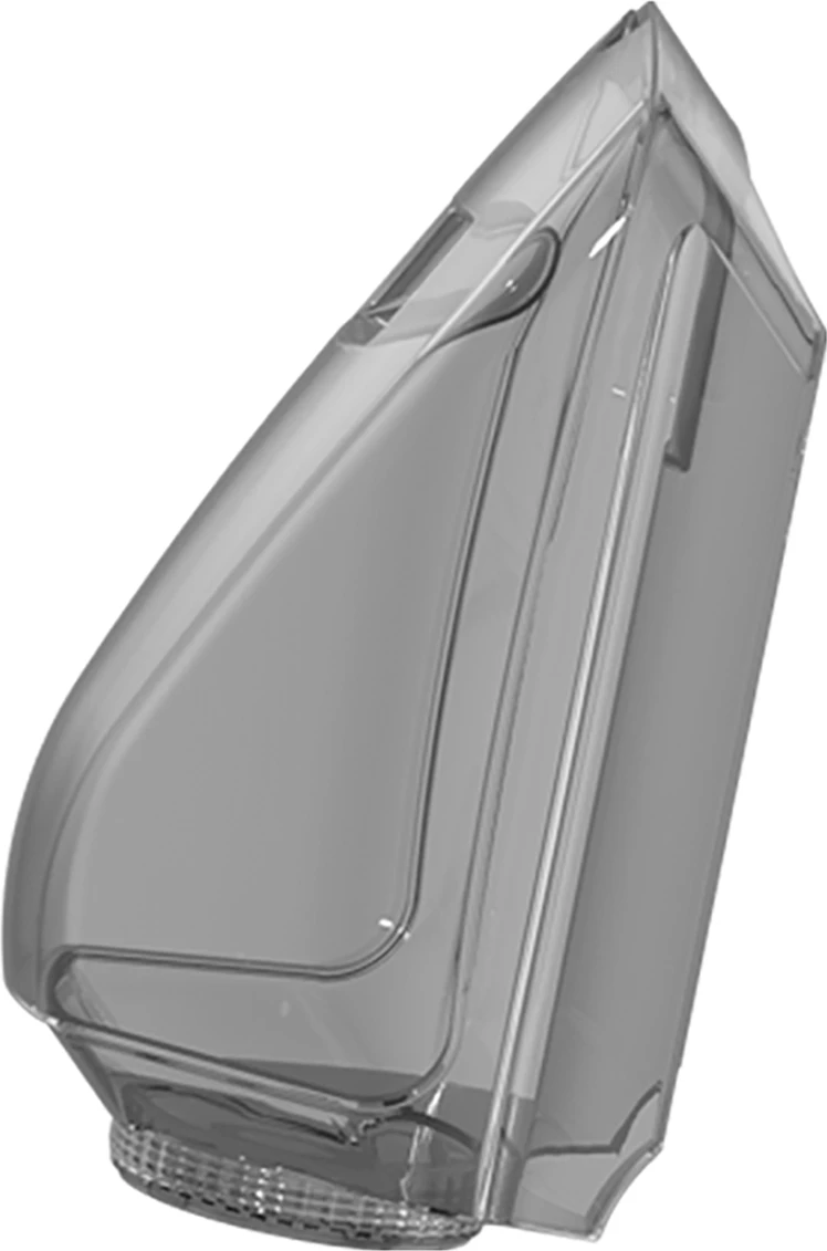 Rezervuar uji i ndotur UWANT për B100-S, 1800 ml, plastikë transparente, gri