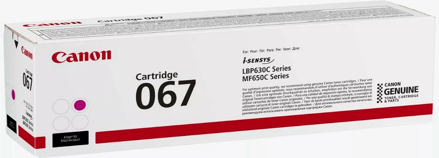 Toner Canon 067, 1250 faqe, Magenta