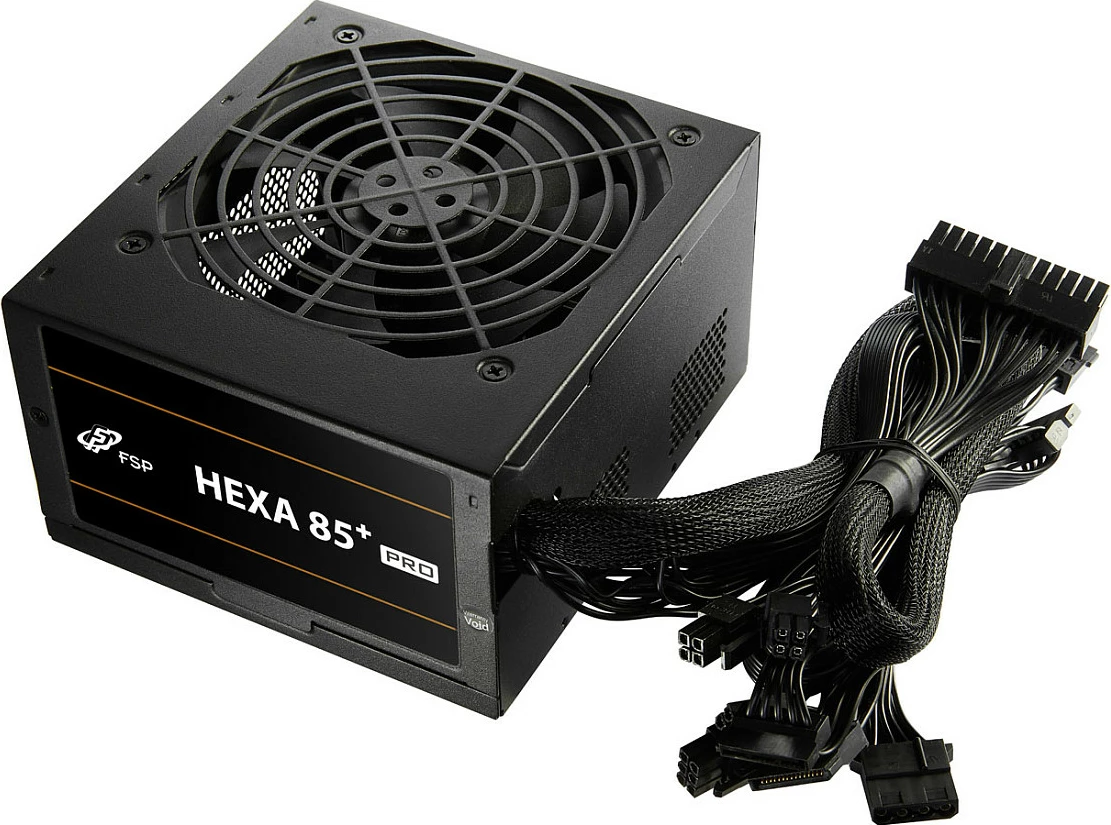 Power supply FSP HEXA 85+ PRO 550W, 80 PLUS Bronze, ATX 2.5, jo-modular, i zi