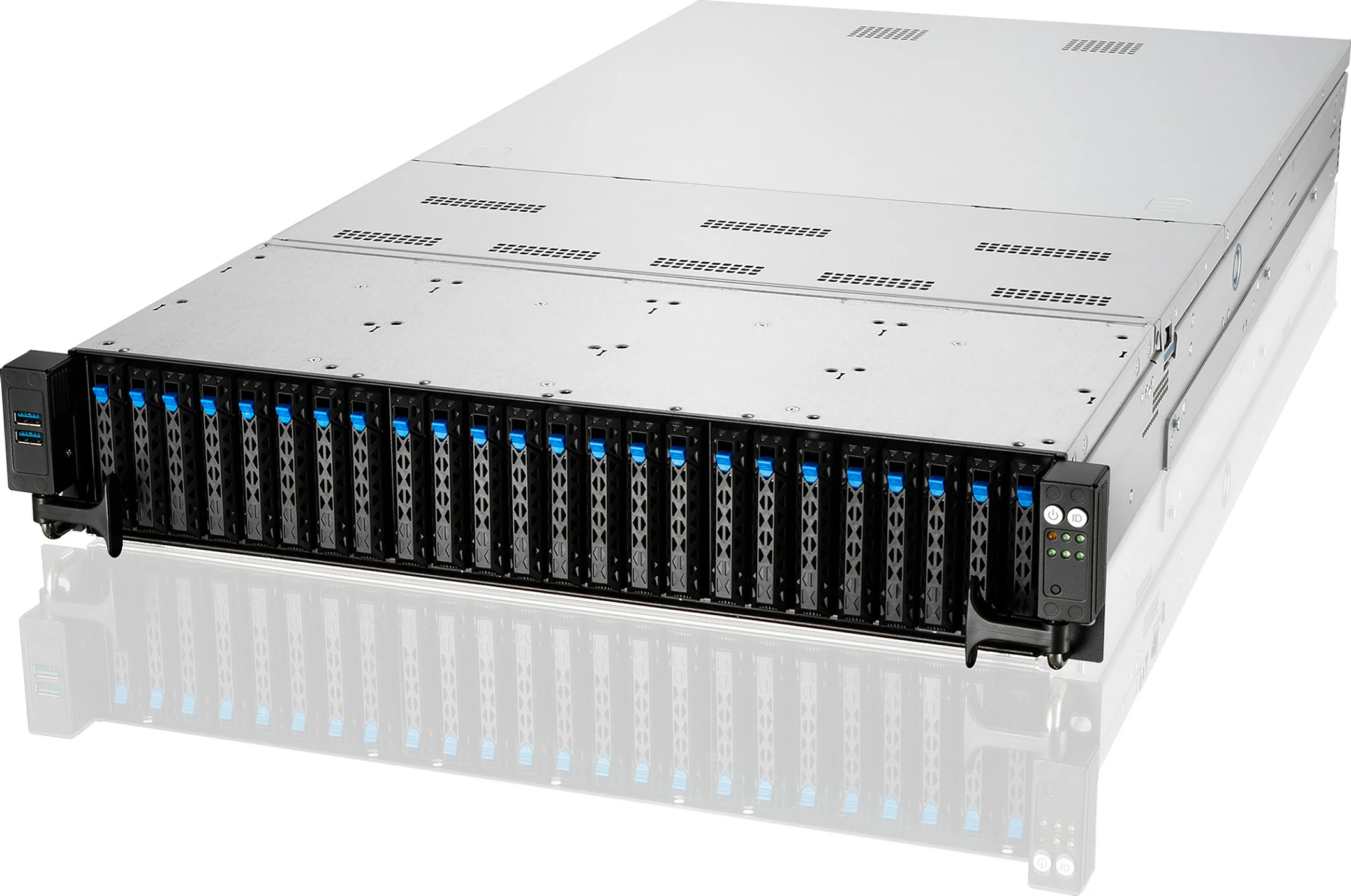 Server barebone ASUS RS720-E11-RS24U, Rack 2U, Intel C741, DDR5, PCIe 5.0, 1600W, 80+ Platinum