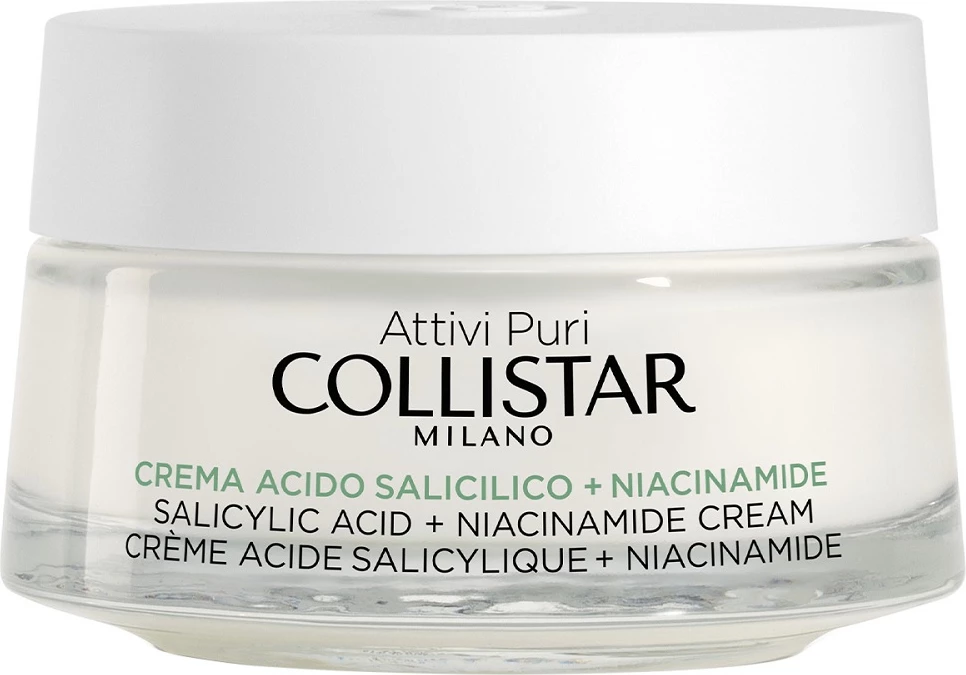 Krem për fytyrë për femra Collistar Pure Active Salicylic Acid + Niacinamide, 50ml