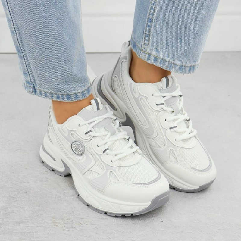 Këpucë femra Big Star, të bardha