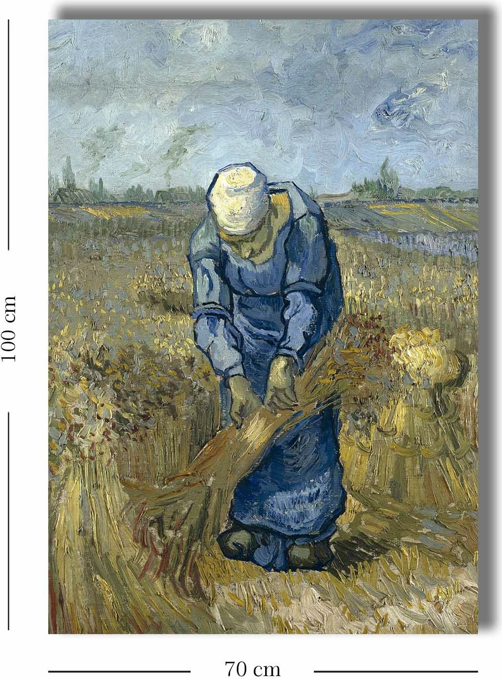 Pikturë dekorative në kanavacë, Wallity, 70100VANGOGH029, shumëngjyrëshe, 70x100cm