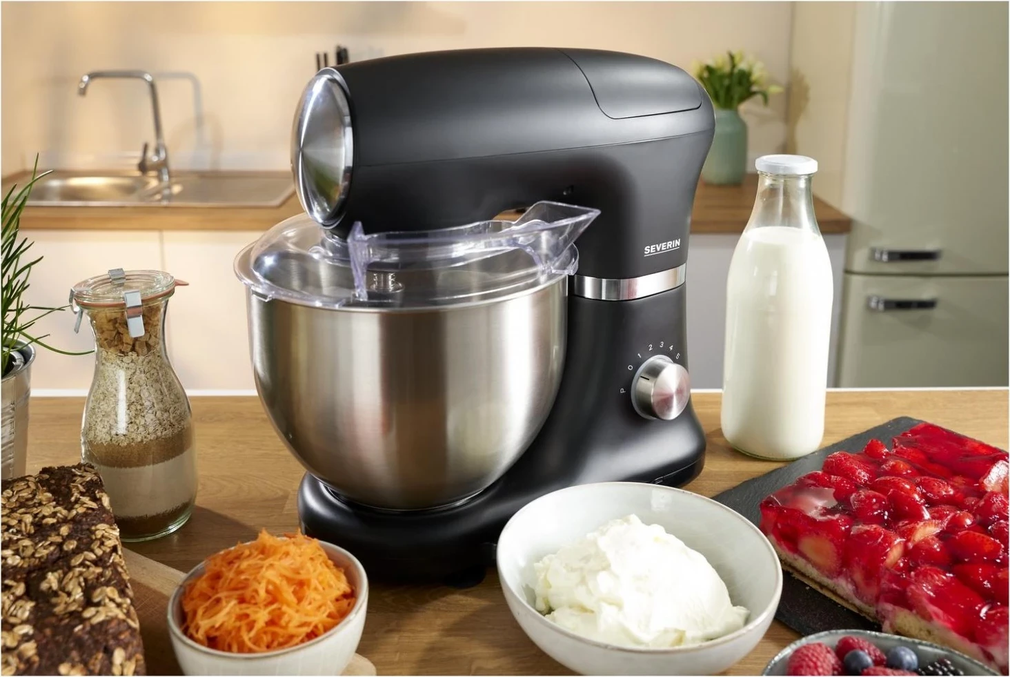 Makina kuzhine Severin KM 3898, e zezë