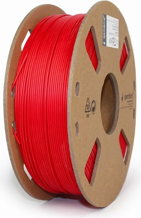 Filament 3D printer Gembird PLA 1.75mm 1kg Kuqe