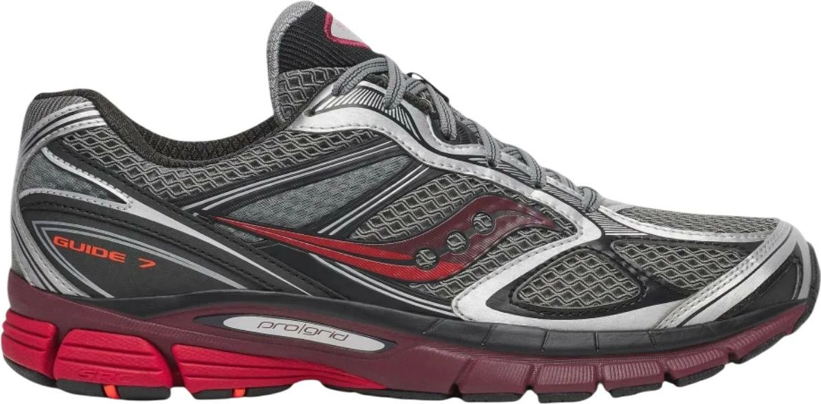 Atlete për meshkuj Saucony ProGrid Guide 7 S101493-1013, argjendta/zeza
