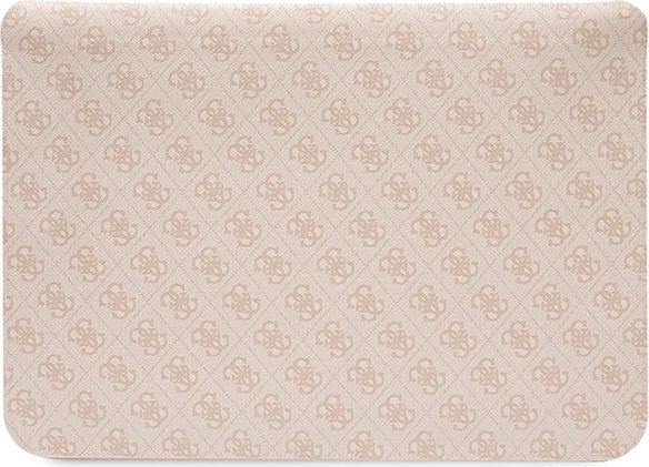 Mbështjellës laptopi Guess 4G Printed Stripes, për 14 inç, Rozë