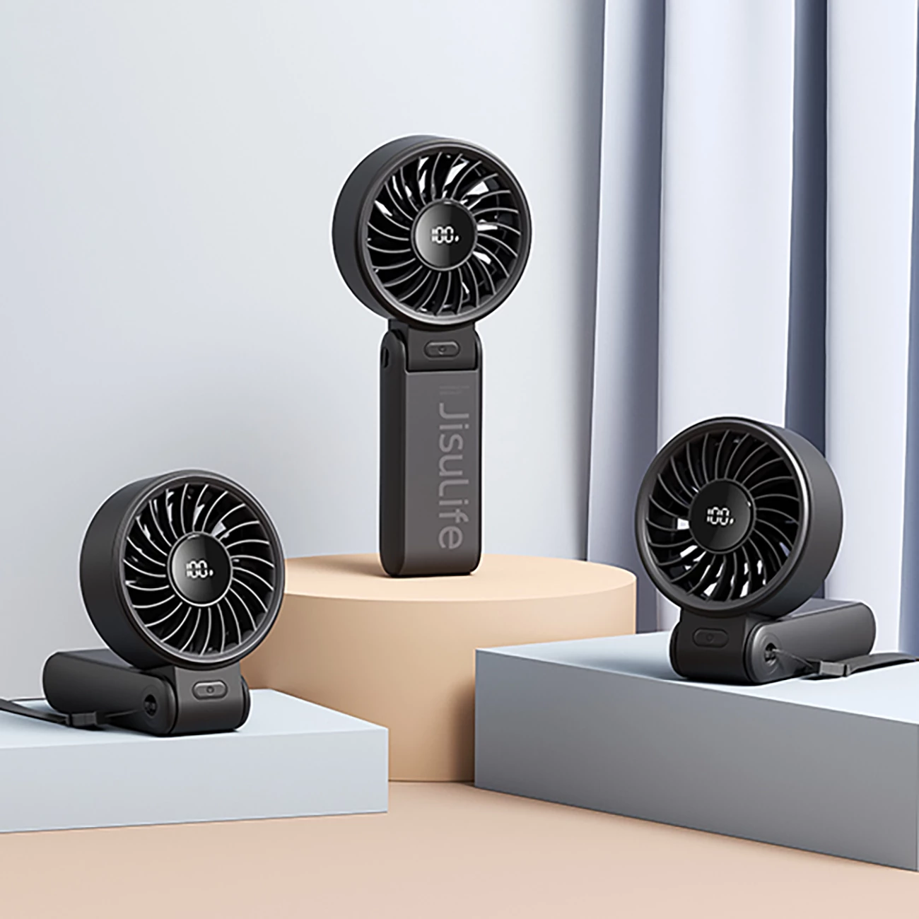Ventilator dore Jisulife Life7, 5000mAh, USB-C, i zi