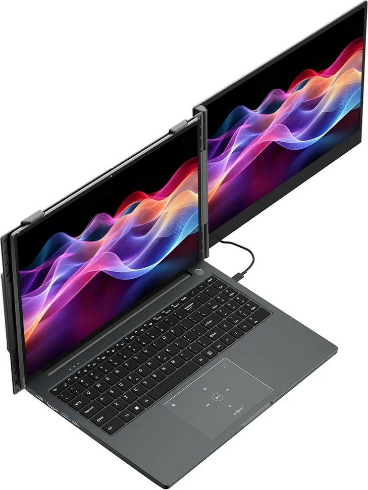 Monitor portativ Blackview SCM8, 15.3", IPS, 1920x1200, USB-C, 16:10, gri