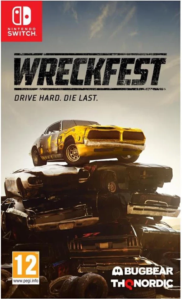 Lojë Nintendo Switch Wreckfest, THQ