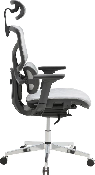 Karrige për zyre Karlo, e bardhë/e zezë