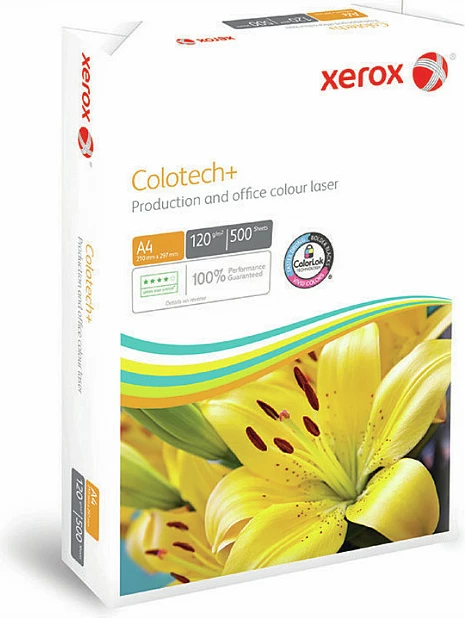 Letër për printer lazer Xerox Colotech+, A4, 120 g/m², 500 fletë