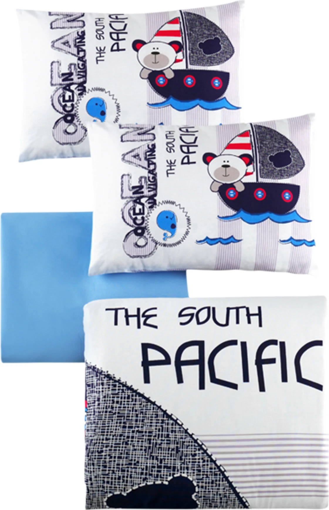Set mbulesë për batanije për bebe Ranforce L'essentiel, Pacific