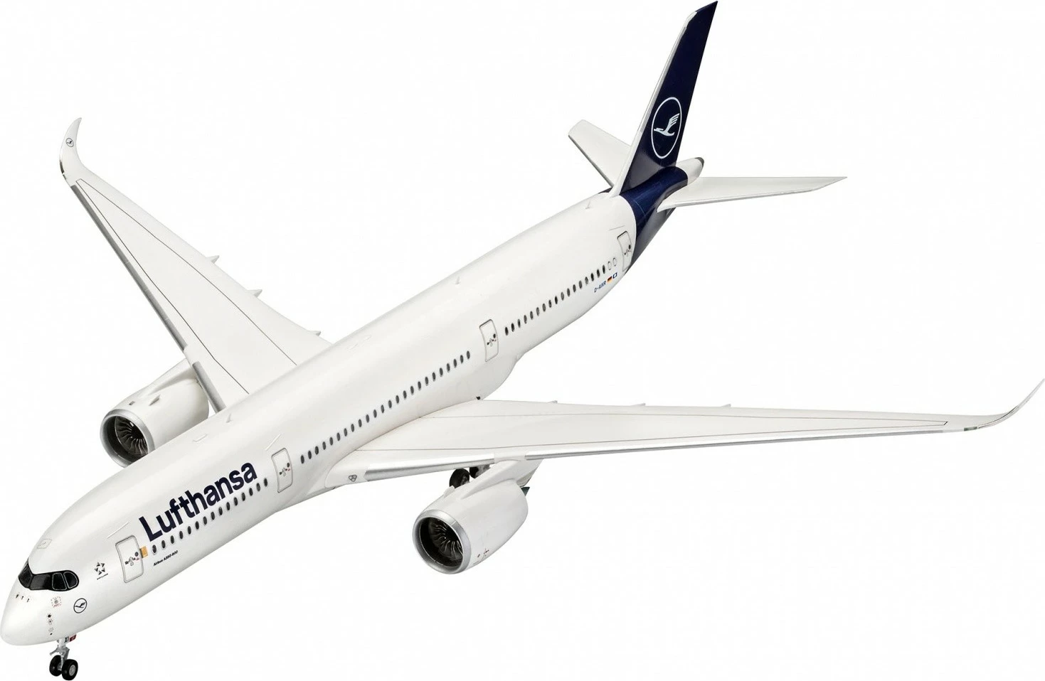 Model plastik avion Revell Airbus A350-900 Lufthansa, 1:144