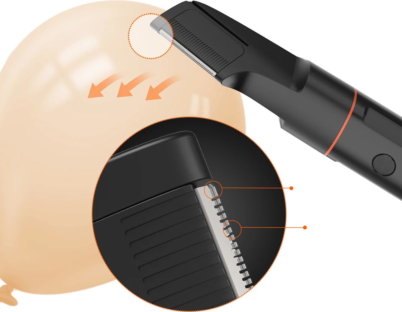Makinë rroje multifunksionale MAXGROOM LK-881, IPX6, ekran LED, bateri 800 mAh, USB-C, set me maja zëvendësuese, e zezë