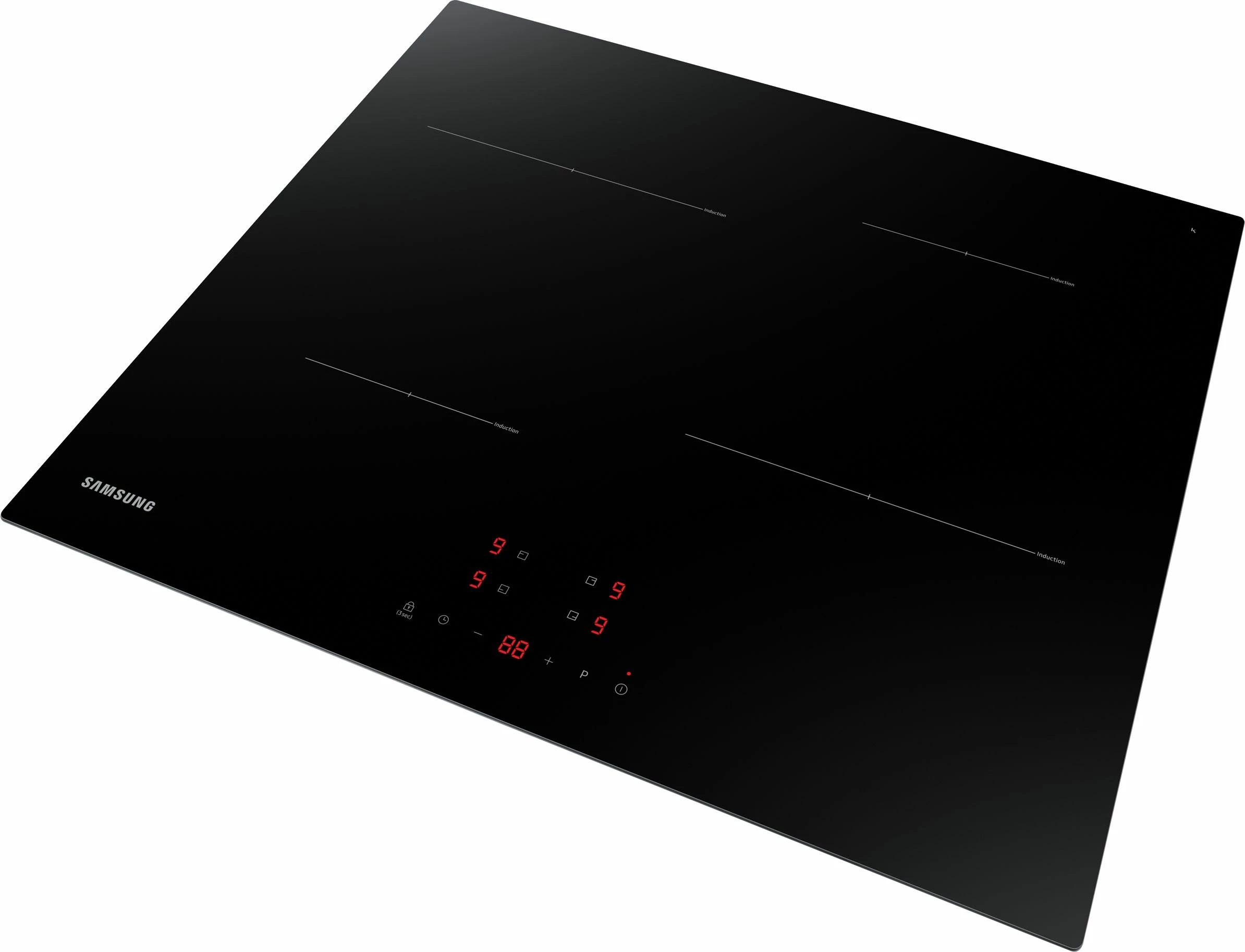Pllakë gatimi induksion Samsung NZ64T3706A1 59 cm 4 zona, e zezë