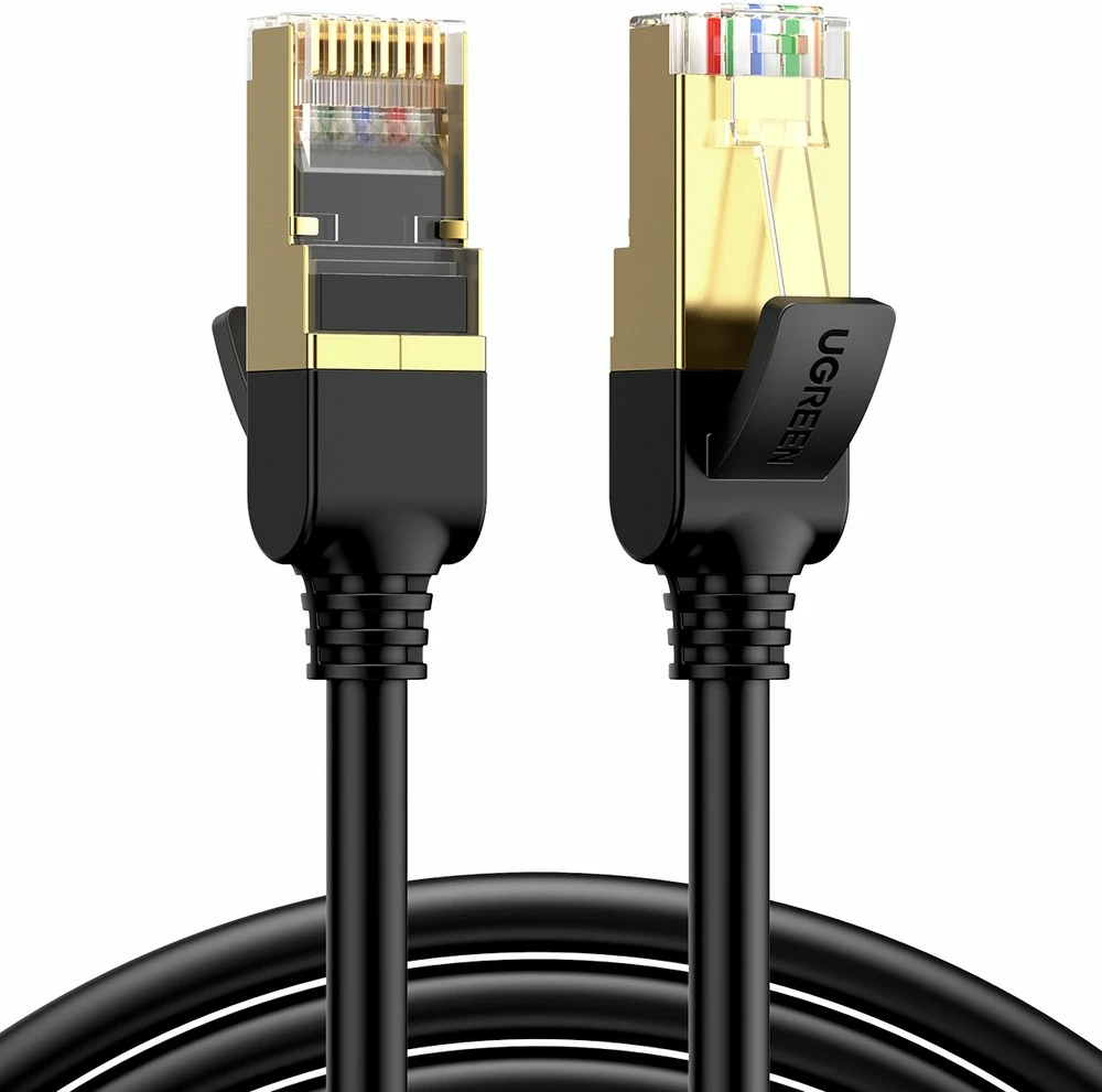 Kabllo rrjeti Ugreen NW107, Cat 7 F/FTP, RJ45, 5m, Zi
