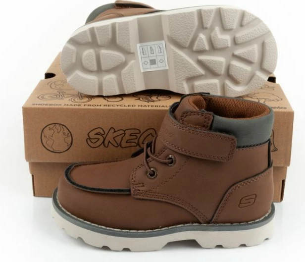 Atlete për fëmijë Skechers, ngjyrë kafe [Madhësia: 26]