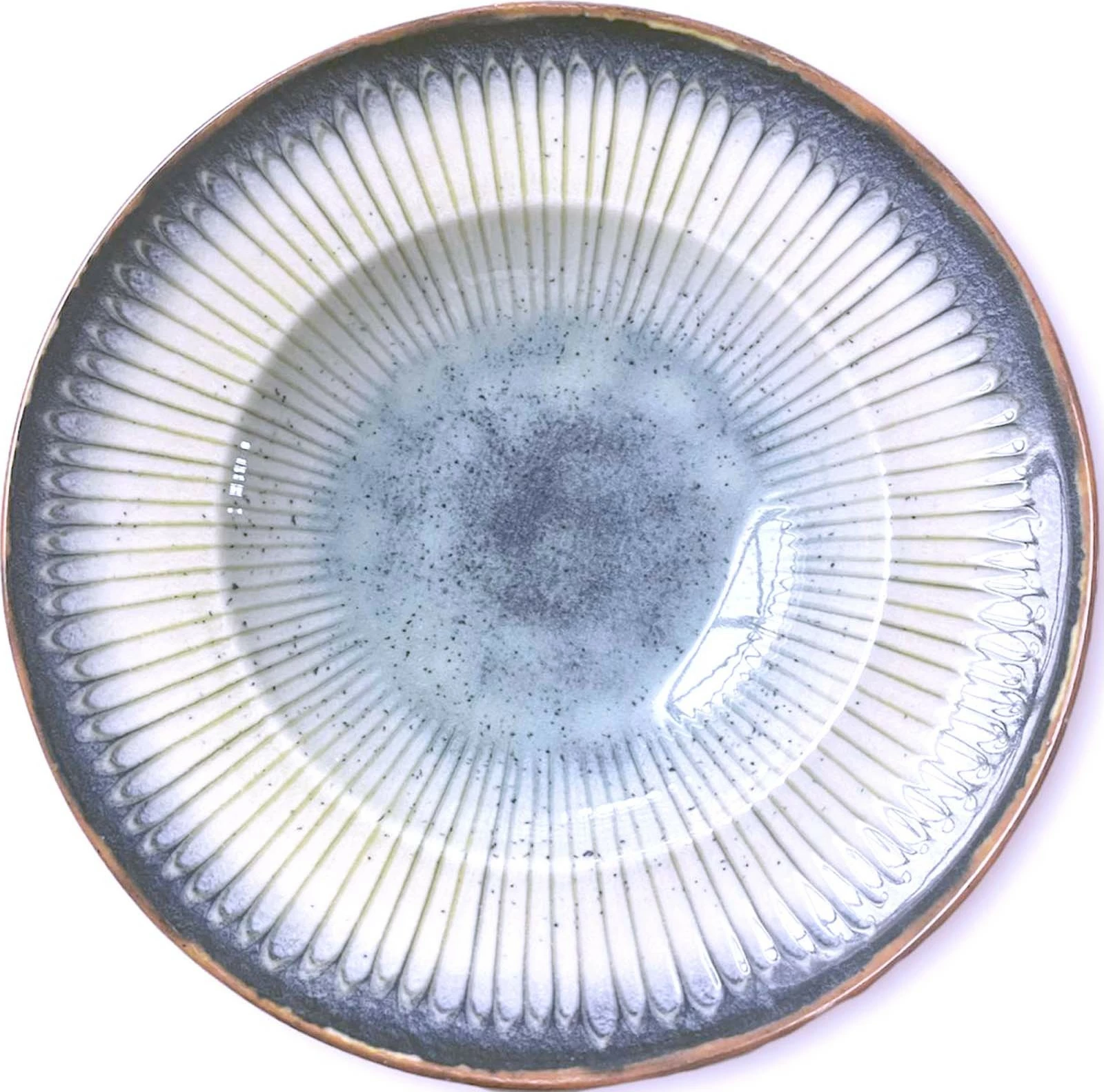 Pjatë për pasta Fine Dine Galaxy Ø300 mm, porcelan, blu, set 6 copë