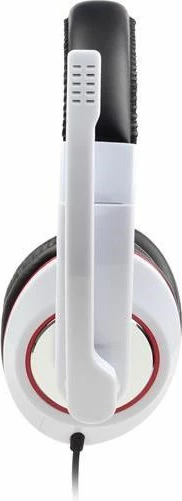Kufje Gembird MHS-U-001 (MHS001GW) USB me mikrofon, on-ear, kabllo 2 m, bardhë-zi