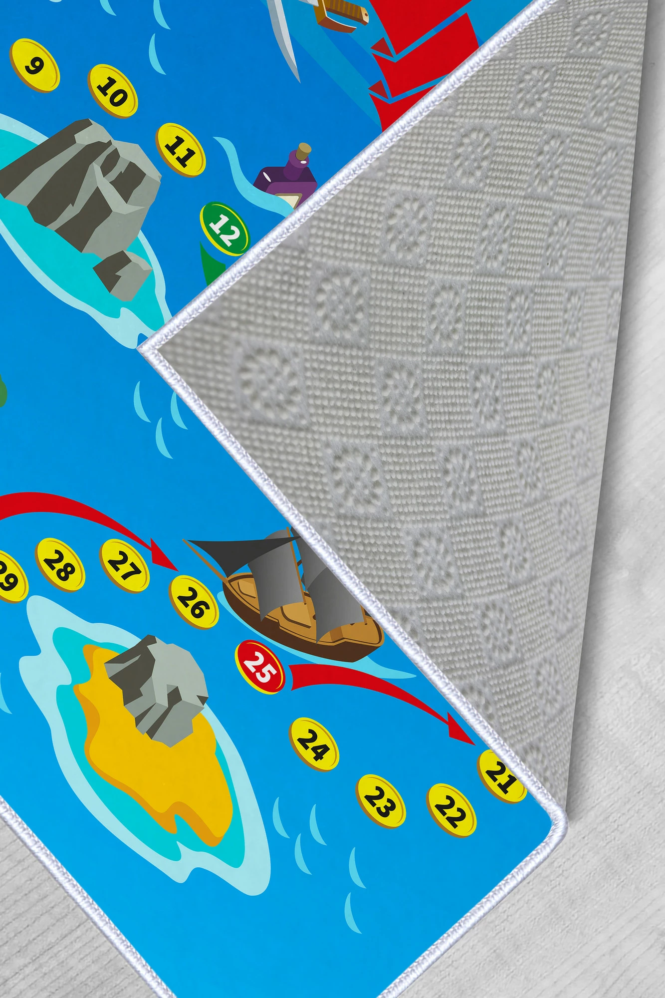 Qilim (80 x 120) Conceptum Hypnose, WOOKECE090, shumëngjyrësh