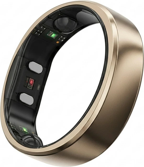 Unazë smart RingConn Smart Ring Gen2 Air, tracking gjumi & fitnesi, bateri 10 ditë, IP68, Size 13, Ari