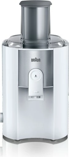 Shtrydhëse lëngu Braun J 500 WH, 900W, 1.25L, 2L, inox, e bardhë