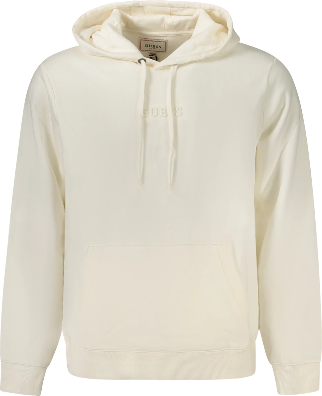 Duks GUESS JEANS pa zip meshkuj, të bardhë