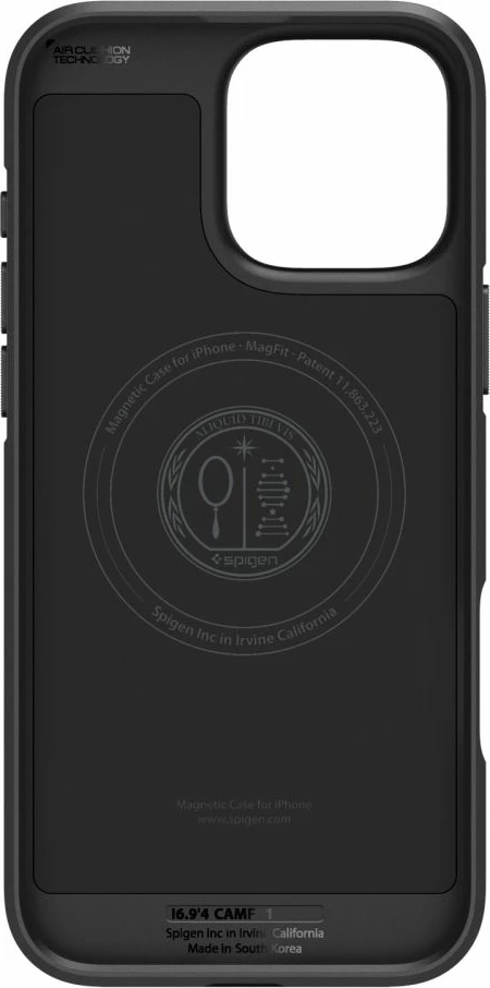 Mbështjellës Spigen Core Armor Mag me MagSafe për iPhone 16 Pro, e zezë