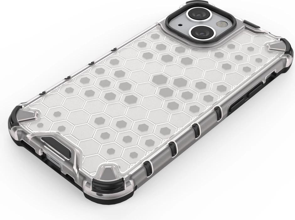 Mbështjellës Hurtel Honeycomb për iPhone 13 mini, Jeshil