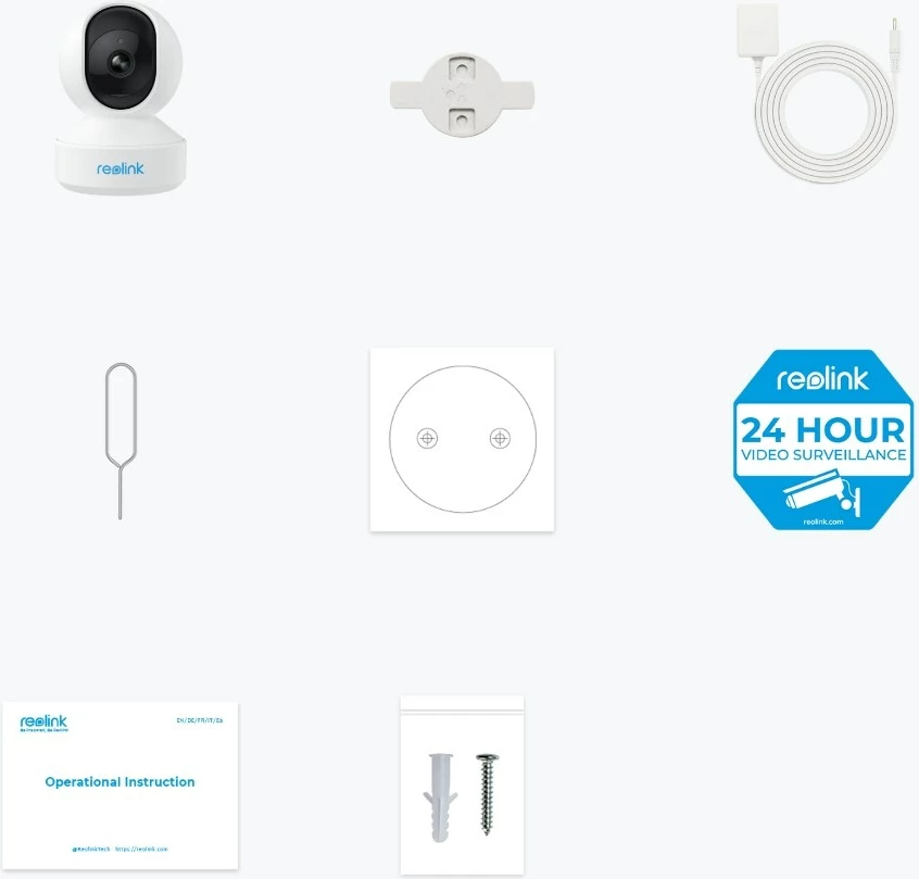 Kamerë IP Reolink E1 Pro-V2, e bardhë