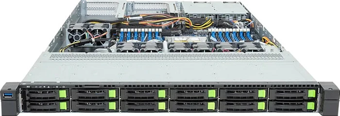 Server barebone Gigabyte R163-ZG2-AAJ2, Rack 1U, Socket SP5