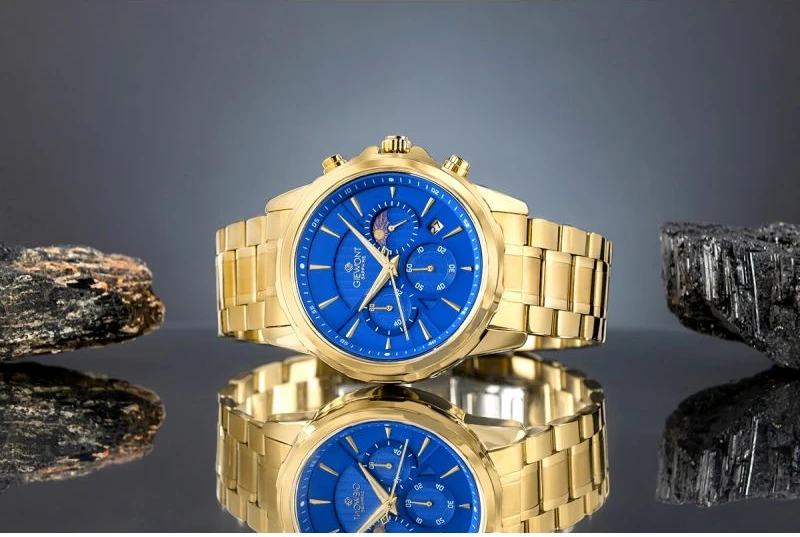 Orë dore për meshkuj Giewont, blu