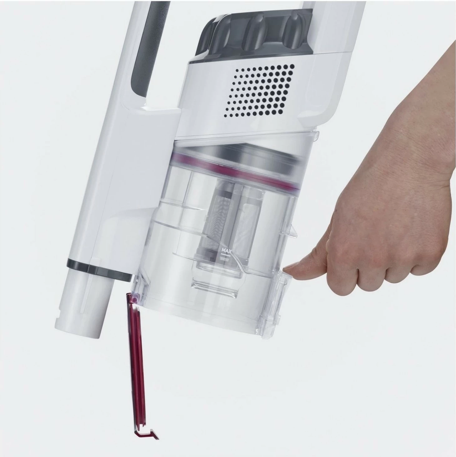 Fshesë Severin HV 7152, vertikale, pa qese, e bardhë