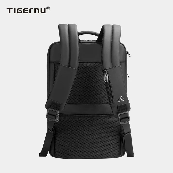 Çantë shpine laptopi Tigernu Manboe 15.6", e zezë