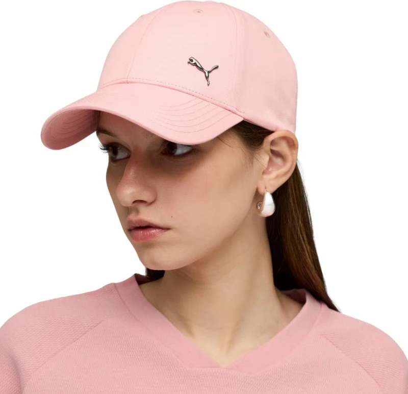 Kapelë Puma Ess Metal BB Cap, rozë