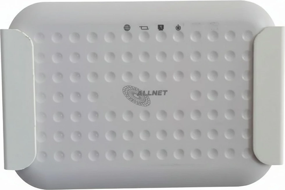 Mbajtëse muri ALLNET ALL-BM200 për modem ISP Bridge VDSL2, anti-vjedhje, e bardhë