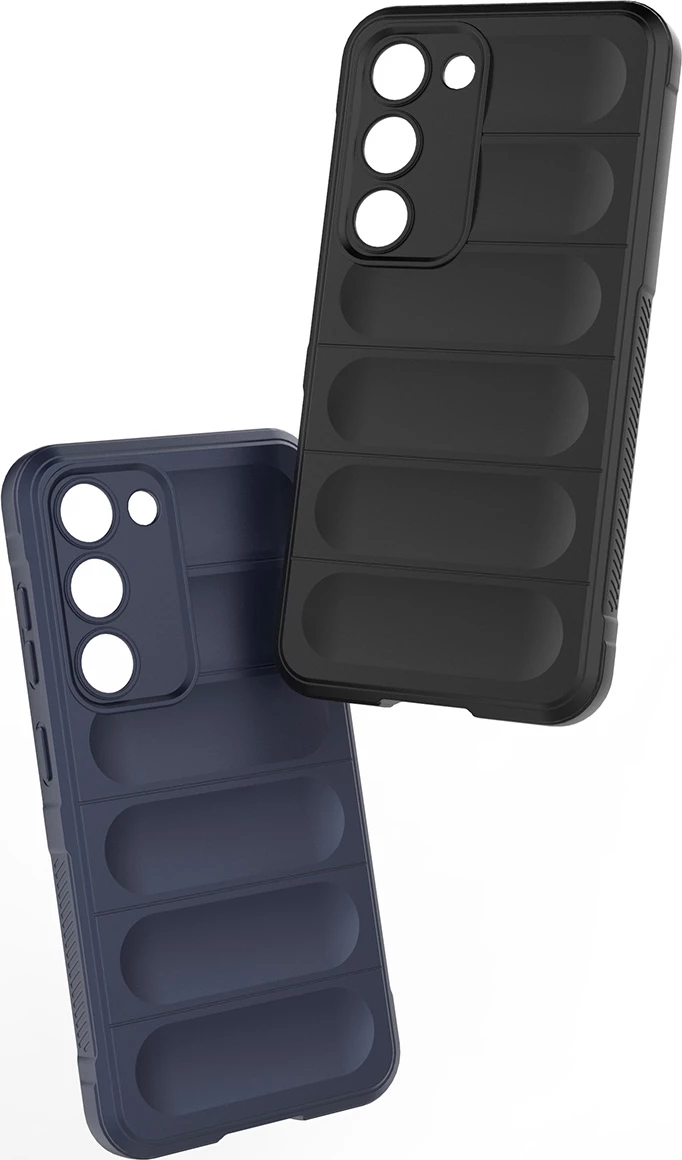 Mbështjellës Hurtel Magic Shield Case për Samsung Galaxy S23+, kaltër e çelët