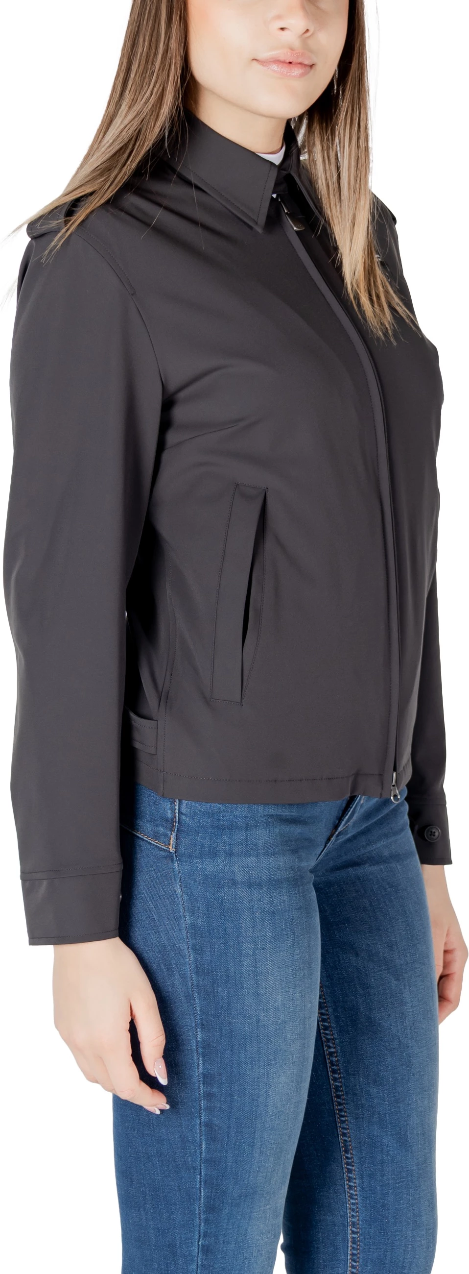 Jakne për femra Blauer Flavia 25SBLDC04333, të zeza [Madhësia: M]