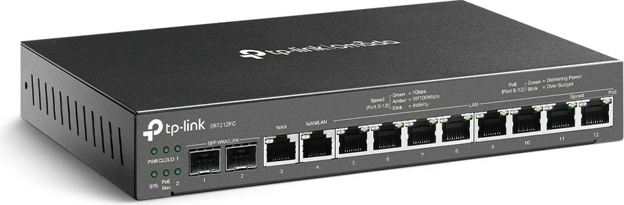 Router TP-Link Omada 3-in-1 Gigabit VPN, Ethernet WAN, Gigabit Ethernet, E zezë