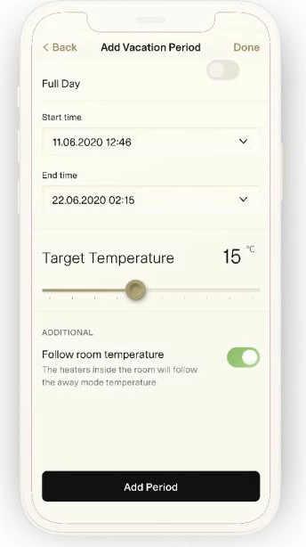 Ngrohës panel Wi‑Fi MILL PA2000WIFI4 2000W, IPX4, për 24–28 m², çelik, i bardhë